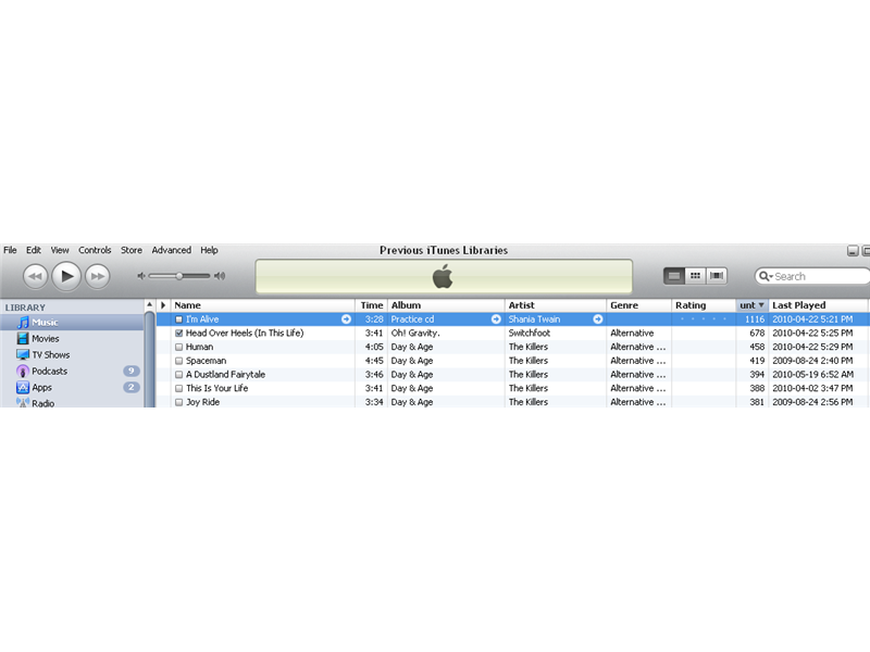 Most Plays Of A Single Song In iTunes