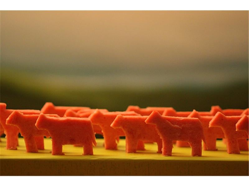 Largest Collection Of Miniature Cows Made From Spam