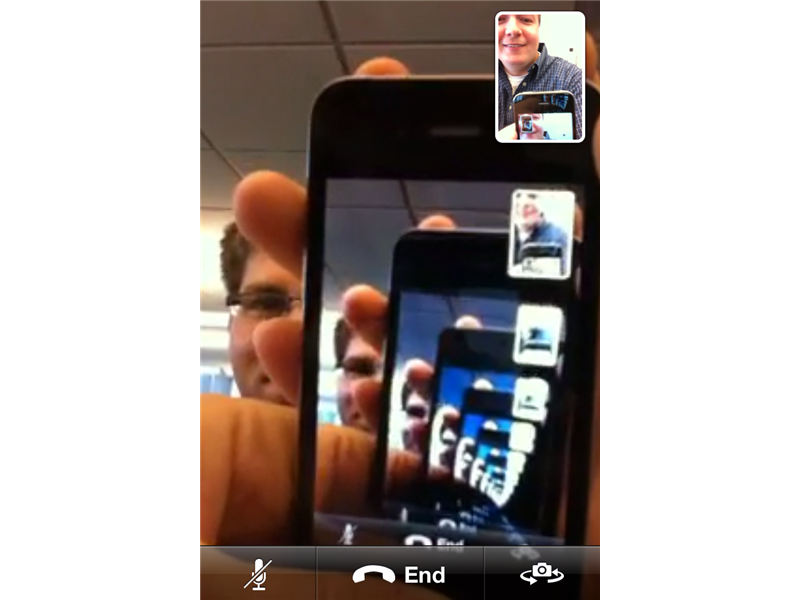 Most iPhone 4 FaceTime Repeats