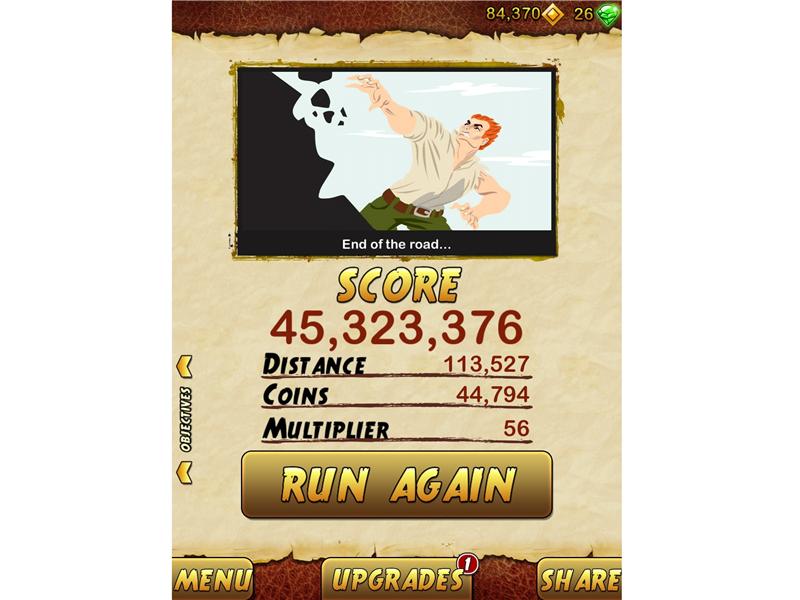 I Just Got a High Score In Temple Run 2. : r/TempleRun2