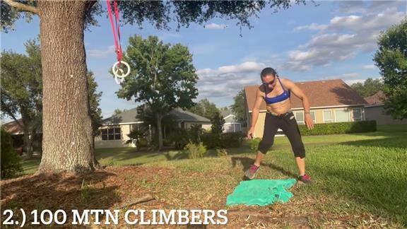 Fastest 300 Rep Tree-Mendous Mtn. Climber Challenge