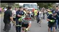 Fastest Time For 127 People To Pull A 16,400-Kilogram Fire Truck 1.6 Kilometers