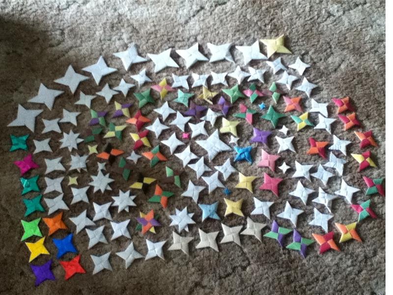 Largest Origami Ninja Star Collection