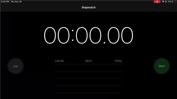Most Laps on a Stop Watch in One Minute