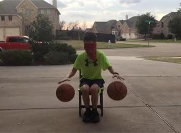 guinness world record dribbling basketball