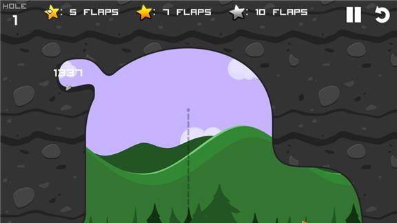 Most Flaps in \'Flappy Golf\'