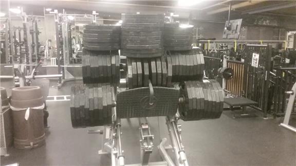 World Record 3100 Pound Leg Press