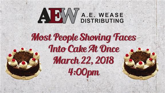 Most People Shoving Faces Into Cake At Once