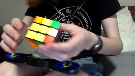 Fastest Antisune OLL Case On A 3x3 Rubik\'s Cube