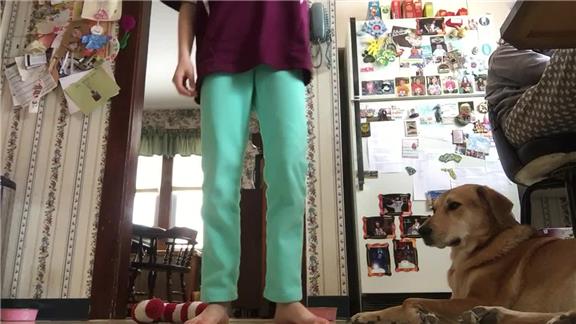 Most Hops On One Foot  By A 10-Year-Old