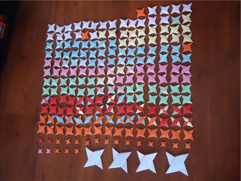 Largest Origami Ninja Star Collection