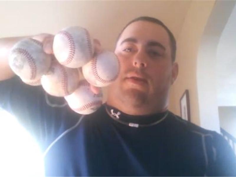 How many baseballs can you hold in one hand? — THE GLORY OF BASEBALL