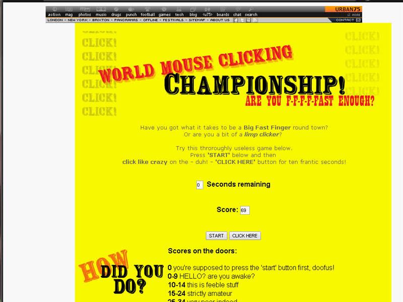 World Mouseclicking Championship