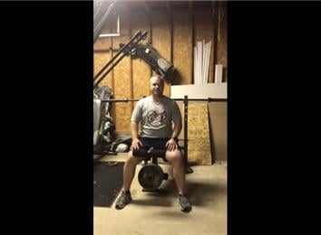 45 lbs bench discount bar