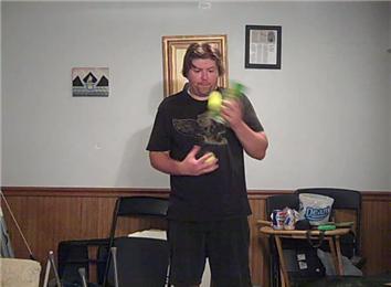 Most Tennis Ball Passes Through A Hollow Pringles Can In 30 Seconds
