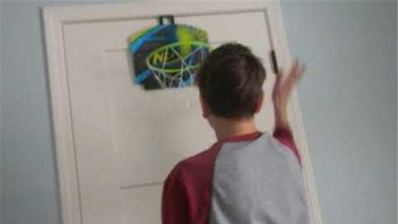 Most Baskets Made Into A Mini Basketball Hoop In One Minute