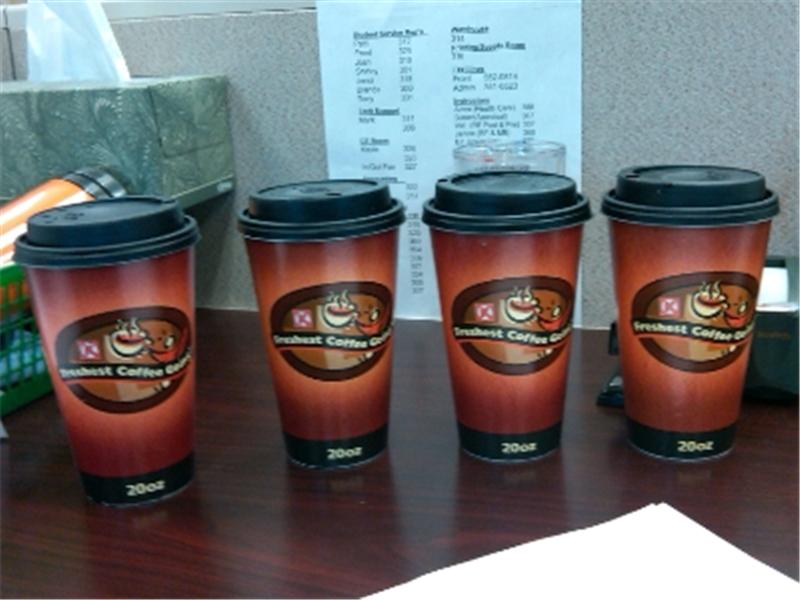 Most Coffee Cups On A Desk