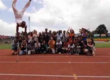 Longest Handstand Walk In One Minute Using Crutches | World Record ...