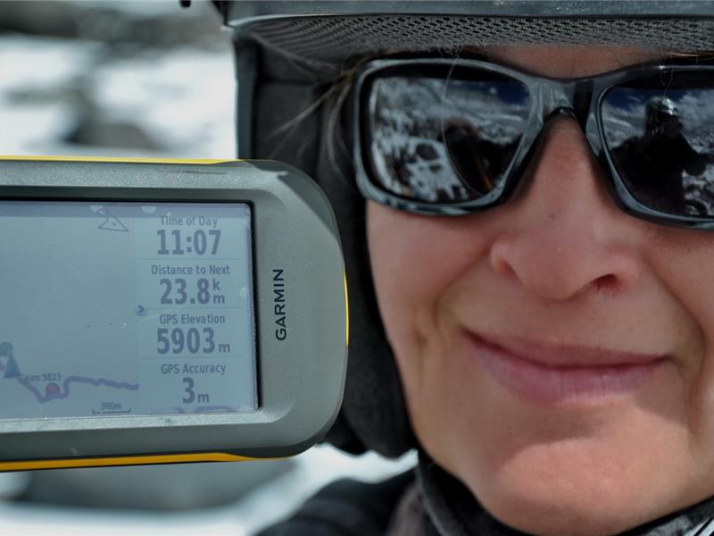 Highest Altitude Reached Riding A Motorcycle (Female)