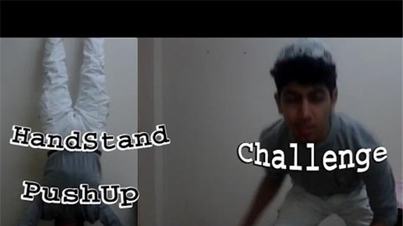 Challenge | 18 HandStand PushUps
