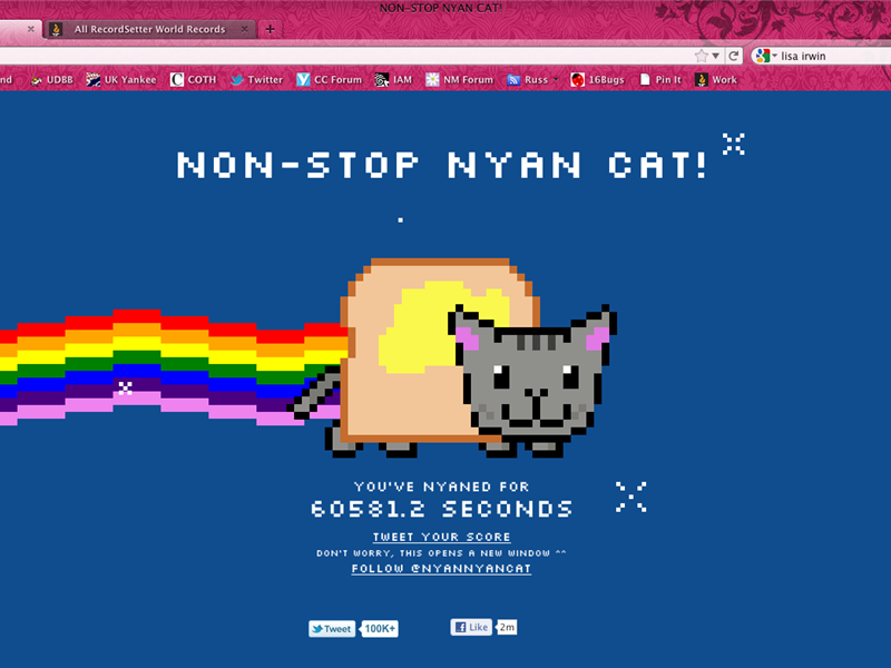 Longest Non-Stop Nyan Cat