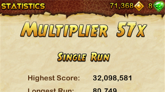 I Just Got a High Score In Temple Run 2. : r/TempleRun2