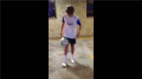 Most Kick Ups by a 13 Year Old Boy