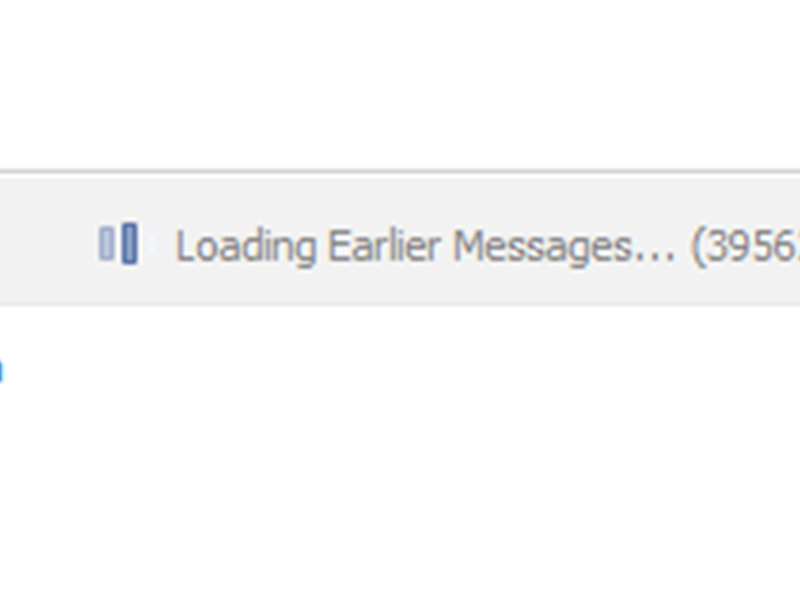 Most Messages In A Facebook Email Thread