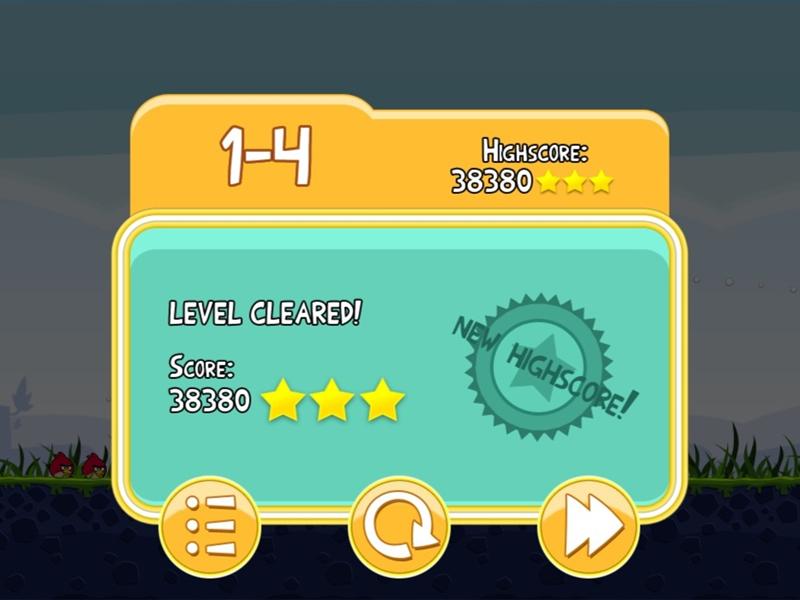 Highest Score on Level 1-4 Of 