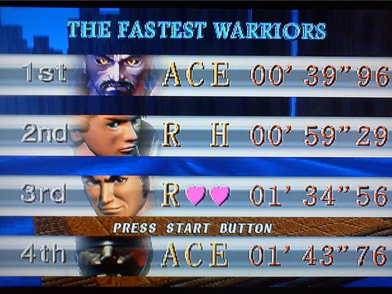 Fastest Warrior To Win 11 Fights In Arcade Mode Of 