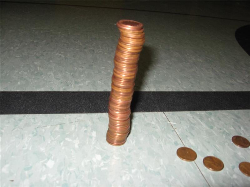 Tallest Canadian Coin Tower