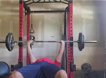 Most Reps Bench Pressing A 185-Pound Barbell (Athlete Under 235 Lbs ...