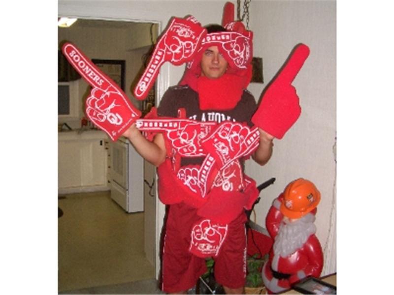Most Foam Fingers Worn At Once