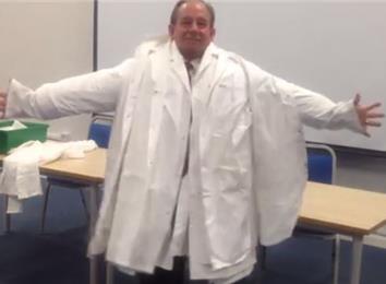 Most Lab Coats Worn At Once | World Record | Peter Phillips-Jones