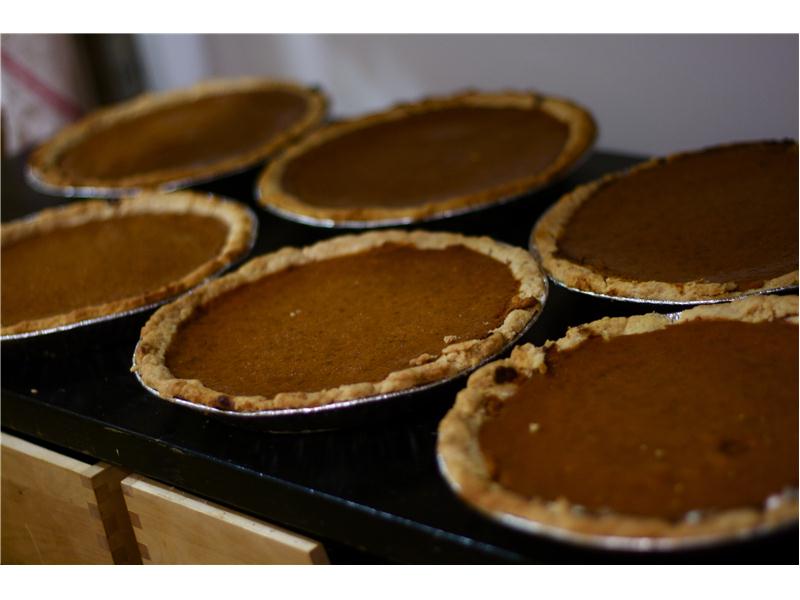 Most Homemade Pies Donated To A Mission