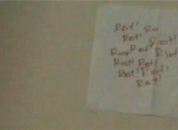 Most Times Writing “RIOT!” In 20 Seconds | World Record | Walter Camilo