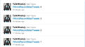 Most Consecutive Tweets Sent With A #WorldRecordMostTweets Hashtag