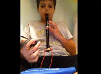 Longest Note Played On A Recorder | World Record | Vito O.