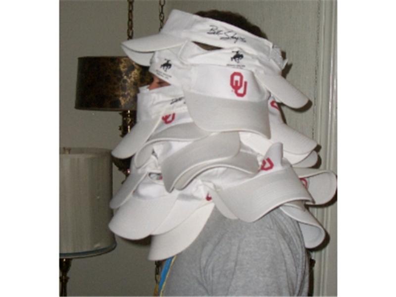 Most Visors Worn At Once 