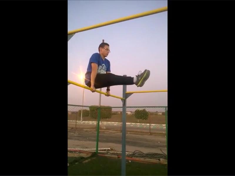 Longest L-Sit Hold On A Bar, World Record