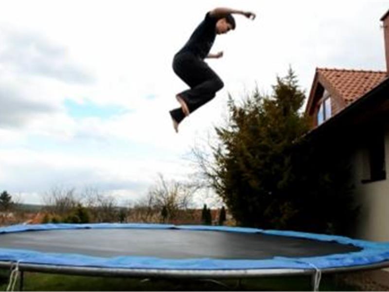 Most Back Flips On A Wet Trampoline In One Minute World Record Petr Janik